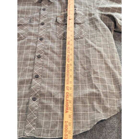 Orvis Fishing Button Up Shirts Men Sz XXL Johnson Supply Outdoor Utility Workwea - Picture 6 of 10